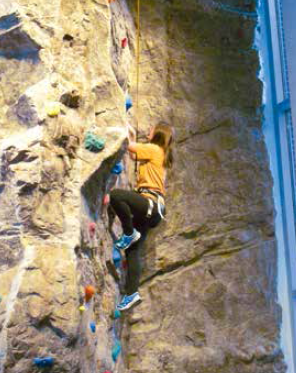 Climbing wall